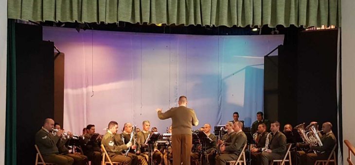 AFM Band visit our school