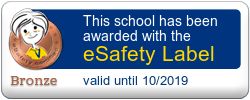 Our school awarded with the esafety label