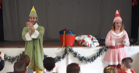 Christmas Party Animation in Kindergarten